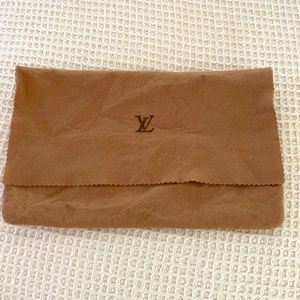 Authentic Louis Vuitton felt dust bag
